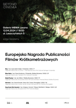 ESFAA 1: Europejska Nagroda Publiczności Filmów Krótkometrażowych w MBWA Leszno