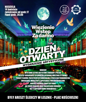 Dzień otwarty w areszcie - wydarzenie artystyczne, zbiórka charytatywna