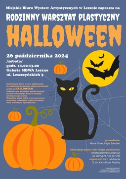 Rodzinny warsztat plastyczny Halloween w Galerii MBWA