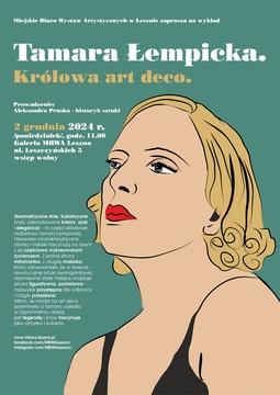 Tamara Łempicka. Królowa art deco - wykład w MBWA Leszno