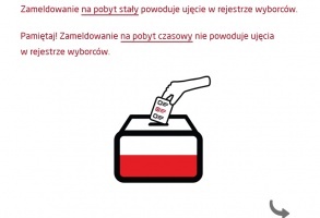 Zadbaj o ujęcie w rejestrze wyborców