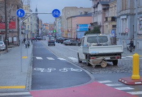 Wygodna ścieżka rowerowa połączyła śródmieście z Zatorzem 