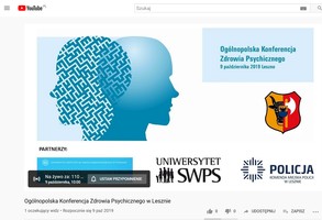 Ogólnopolska Konferencja Zdrowia Psychicznego NA ŻYWO