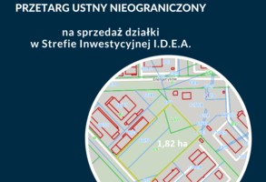 Działka w Strefie I.D.E.A. na sprzedaż