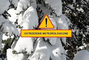 Ostrzeżenie meteorologiczne - zawieje/zamiecie śnieżne