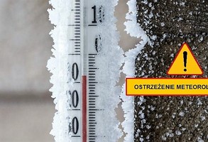 Ostrzeżenie meteorologiczne - przymrozki