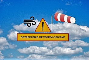 Ostrzeżenie meteorologiczne - silny wiatr /3