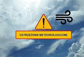 Ostrzeżenie meteorologiczne - silny wiatr /1