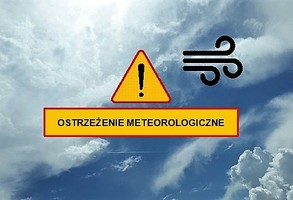 Ostrzeżenie meteorologiczne - silny wiatr /1