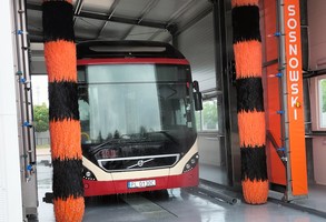 Myjnia miejskich autobusów oddana do użytku (zdjęcia)