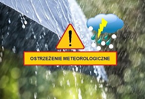 Ostrzeżenie meteorologiczne - burze z gradem