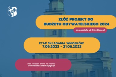 Złóż projekt do Budżetu Obywatelskiego 2024