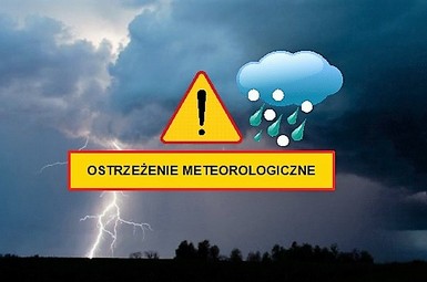 Po południu możliwe zjawiska burzowe