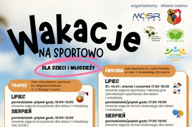 Wakacje z MOSiR Leszno